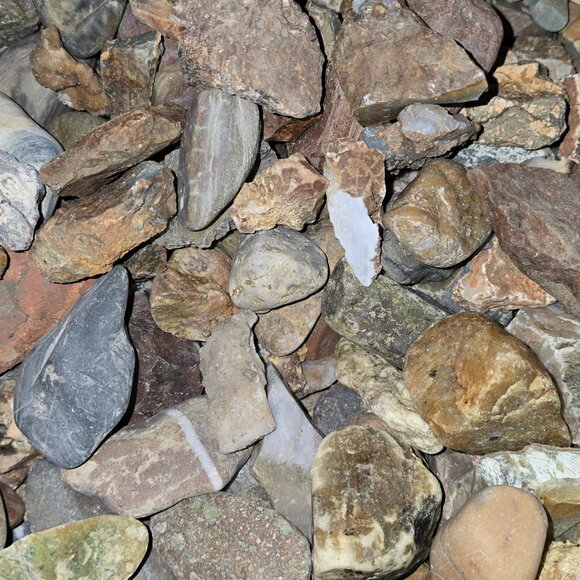 COPY - Tumble rock material 2 to 2+ lbs - Picture 2 of 4